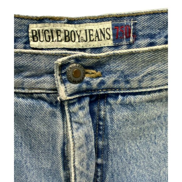Vintage Bugle Boy Jeans 750 Men's 40 x 29 High Rise Y2K 90s Dad Jeans - Picture 2 of 9
